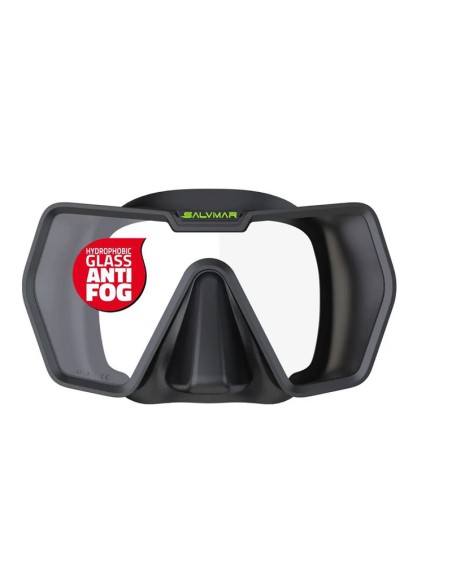 Mask Salvimar Drake Anti Fog Black Masks