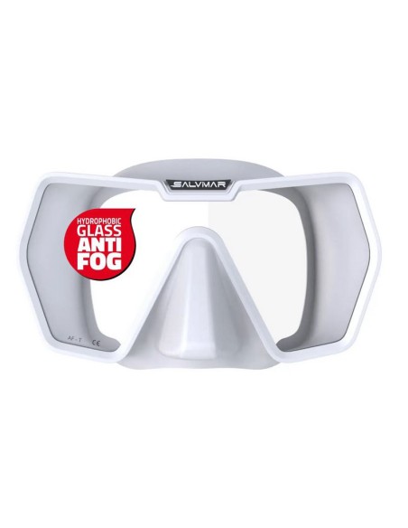 Maske Salvimar Drake Anti Fog White Masken