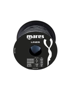 Nylon line Mares Black Ø 1.6 mm, 50 m Line