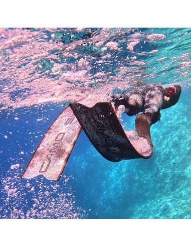 Fins C4 MB-001 Ocean Camoskin Carbon Fins