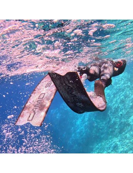 Fins C4 MB-001 Ocean Camoskin Carbon Fins