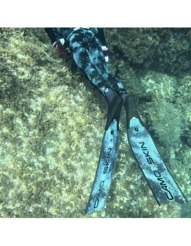 Flossen C4 MB-001 Ocean Camoskin Carbon Flossen