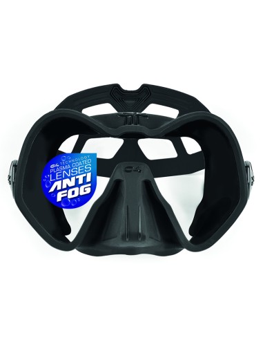 Mask C4 Skyline Anti Fog Black Masks
