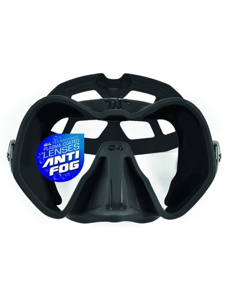 Mask C4 Skyline Anti Fog Black Masks