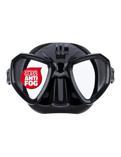 Maske Salvimar Trinity Anti Fog Black Action Cam Masken