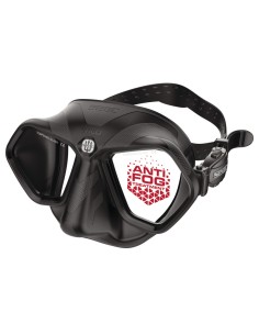 Maske Seac Sub Wild Black Anti-Fog Masken