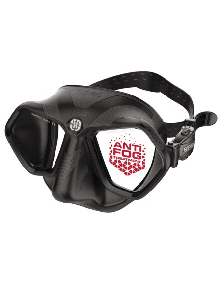 Mask Seac Sub Wild Black Anti-Fog Masks