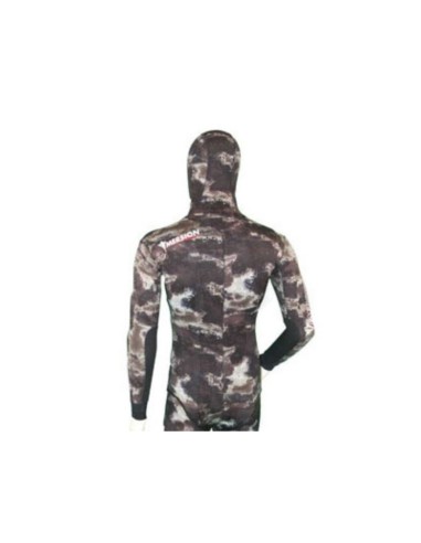 Jacke Imersion Seriole Black Camo YAMAMOTO 7 mm Anzüge - Nur Jacken