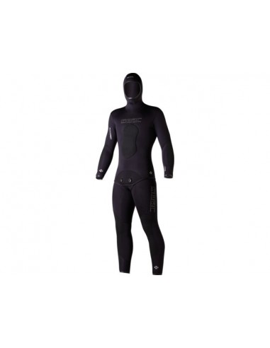 Wetsuit Seac Sub Python Plus Black 7+5 mm Wetsuits