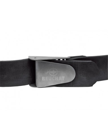 Beuchat Rubber Belt Inox Buckle Belts