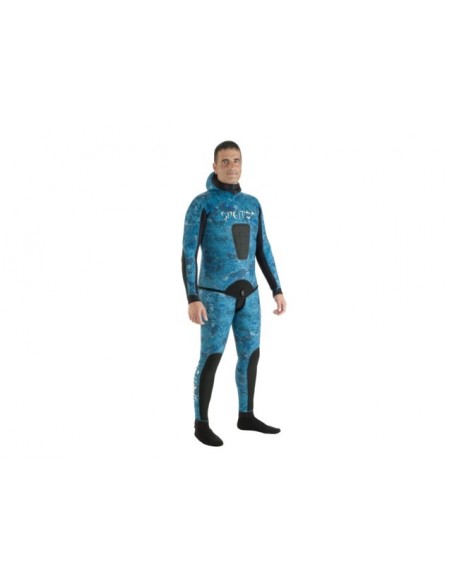 Wetsuit Spetton Ocean Blue Camo 1,5 mm Wetsuits