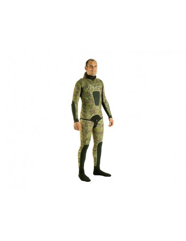 Wetsuit Spetton Med Green Camo 3 mm Wetsuits