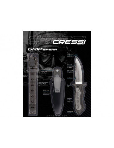 Нож Cressi Grip Spear Нож Cressi Grip Spear Ножи