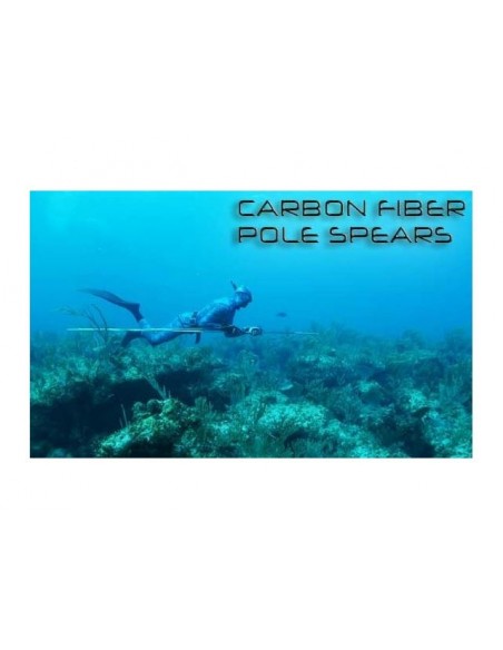 Riffe Carbon Fiber Pole Spear, 9 ft. Polespears