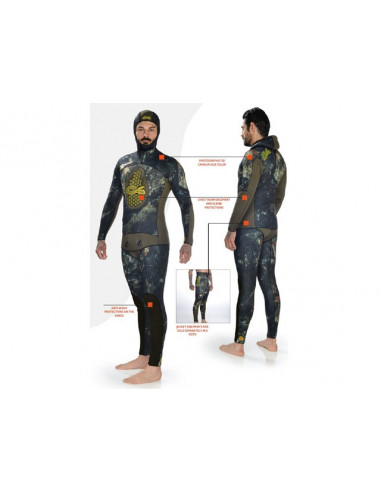 Wetsuit C4 Extreme Camo 5 mm. Wetsuits