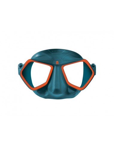 Maske Omer Wolf Petrol/Orange Masken