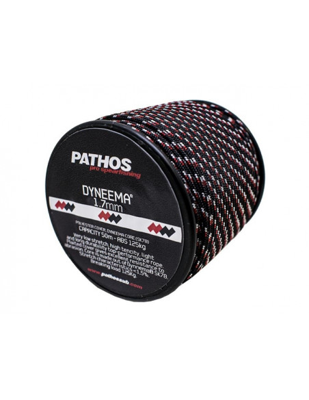 Dайнема Pathos Black Ø 2 мм, 50 м. Шнуры