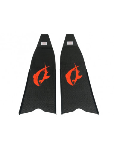 Karbonblätter BlackTech Spearfishing Range Flossenblätter