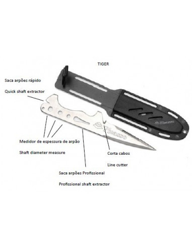 Knife Picasso Tiger Knives