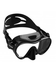 Set Maske Cressi Metis Black Hunter + Schnorchel Corsica Masken