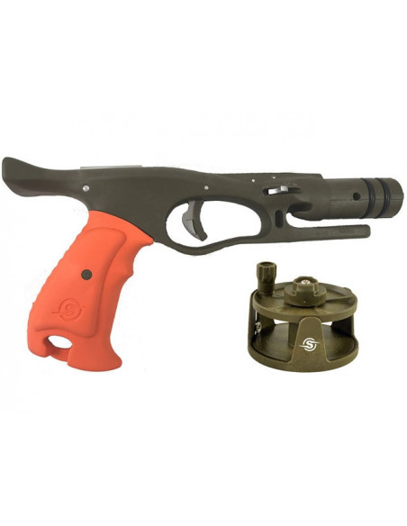 Handle Sigalsub Nemesis Green+reel Ika Spare parts for spearguns