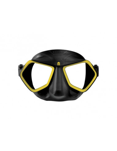 Maske Omer Wolf Black/Yellow Masken