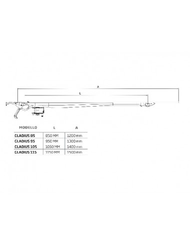 Speargun C4 Gladius Carbon Ocean Speargun C4 Gladius Carbon Ocean Spearguns