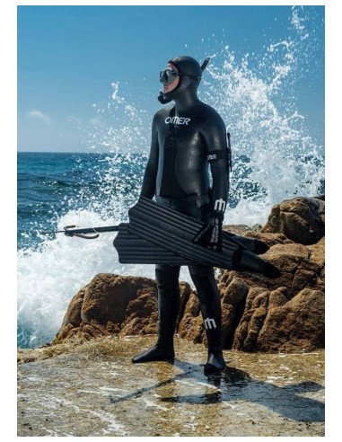 OMER オマー SPORASUB スポラサブ 水中銃用 7mmステンレスシャフト シャークフィン 160cm ワイヤー付き ネジ:6mm [S-62148] OMER オマー SPORASUB スポラサブ 水中銃用 7mmステンレス