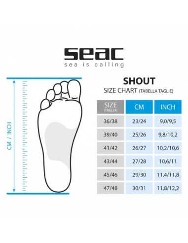 Fins Seac Sub Shout S700 Camo Green Fins