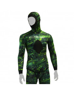 Jacke Epsealon Green Fusion 7 mm. Anzüge - Nur Jacken