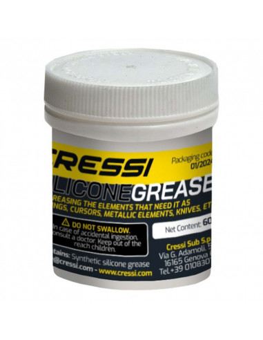 Cressi Silicone Grease 60g Accessoires - Pneumatic Guns