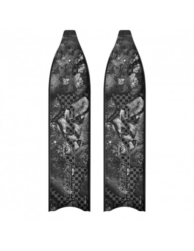Carbon blades H.Dessault Fast Black Side Camo - Spearfishing