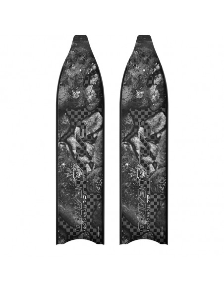 Flossenblätter H.Dessault Fast Black Side Camo Flossenblätter