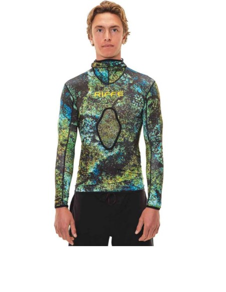 Riffe Rash Guard Eco Hooded Wetsuits