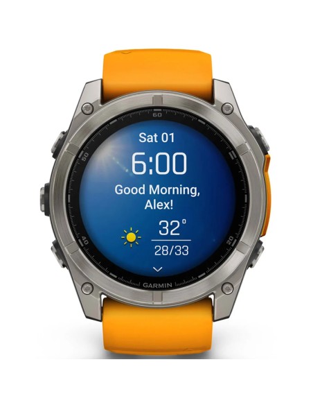 Computer GARMIN fēnix® 8 - 51 mm AMOLED Sapphire Graphit/Titanium Computers