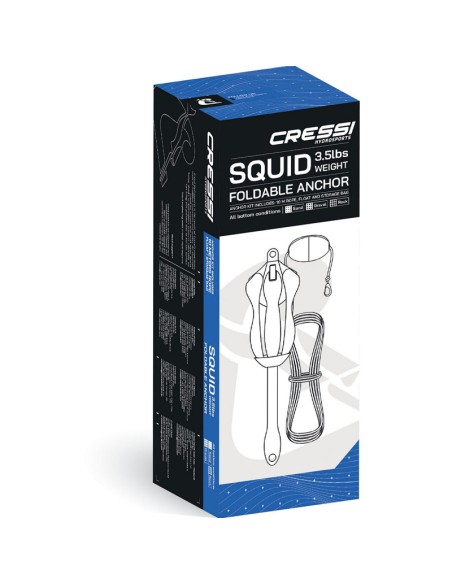 Anchor Cressi Squid Anchor Cressi Squid Weights and Leads