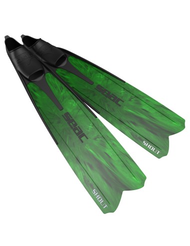 Fins Seac Sub Shout S700 Camo Green Fins