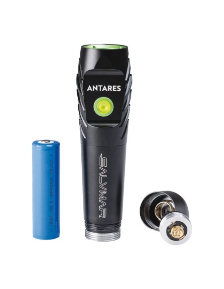 Torch Salvimar Antares Rechargeable LED Torches