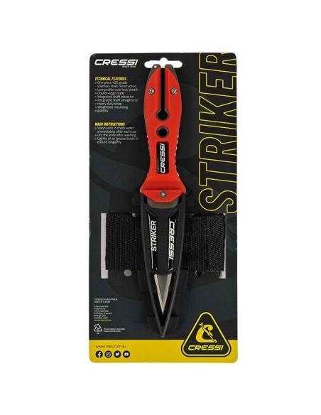 Knife Cressi Sub Striker Knives