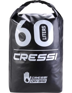 Cressi Dry Bagpack Black 60 L Bags