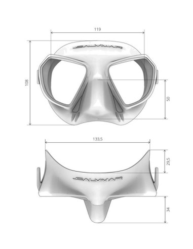 Mask Salvimar Noah Green Mask Salvimar Noah Green Masks