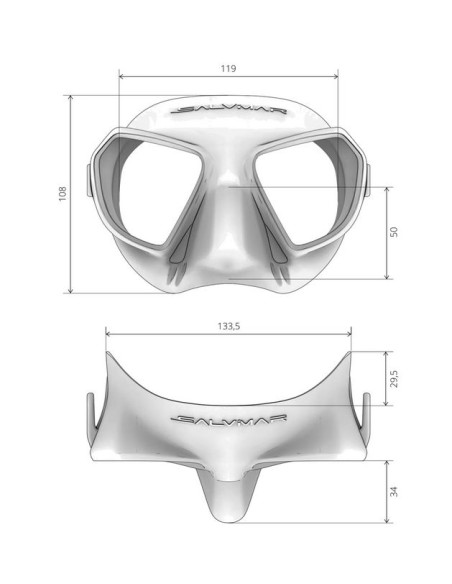 Mask Salvimar Noah Green Mask Salvimar Noah Green Masks