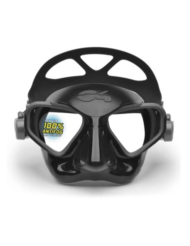 Mask C4 Falcon Black ANTIFOG Masks