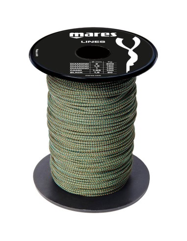 Дайнема Mares Line Camo Ø 1.65 мм., 100 м. Шнуры