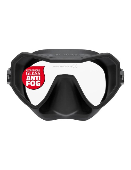 Maske Salvimar Neo Anti Fog Black Masken
