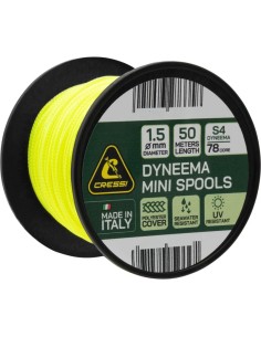 Schnur Cressi Dyneema Yellow Ø 1,5 mm, 50 m. Schnur